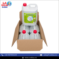 Detergente Lavavajillas Ecológico en Oferta, Botella de 5 Litros, Uso Profesional, Grado Superior, CODINA, España, Logotipo Personalizado