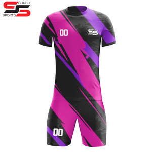Camiseta de Entrenamiento de Fútbol para Hombre con Estampado por Sublimación Personalizado, Camiseta de Fútbol Transpirable de Manga Corta para Adultos, Ropa de Fútbol para Jóvenes - Product Image 5