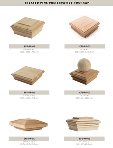 ¡Tapa de poste de madera maciza OEM duradera y elegante para valla de escalera de porche y postes de balcón diseño moderno listo! - Product Image 2