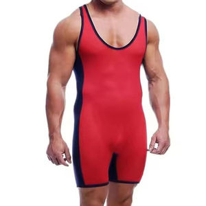 Ropa de dormir y moldeador de cuerpo para hombre, ropa interior ajustada de tela elástica transpirable - Product Image 1