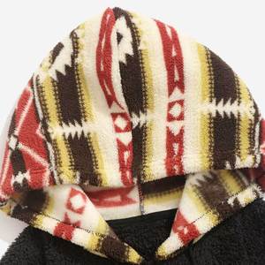 Casual Winter Warm <b>Sherpa</b> Lined Hooded Sweatshirt Pullover Women <b>Men's</b> Sweaters Crewneck Blank LOGO Custom Fleece <b>Hoodies</b> Zip up - Product Image 4