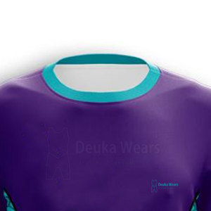 Camiseta de baloncesto con cuello redondo, personalizada con logo sublimado, bajo MOQ, 100% poliéster, para unisex. - Product Image 3