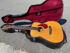 Envío inmediato: Guitarra Acústica Patterson de Koa y Arce Ojo de Pájaro - Product Image 2