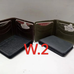 Portefeuilles pour hommes tendance, petit portefeuille, portefeuille de poche, portefeuille d'affaires tendance, portefeuille en cuir, poche W2 - Product Image 1