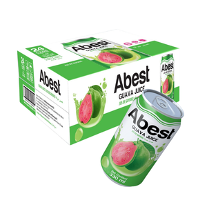 Zumo delicioso en latas de bebida de fruta de guayaba fresca con sabor a OEM y ODM - Product Image 2