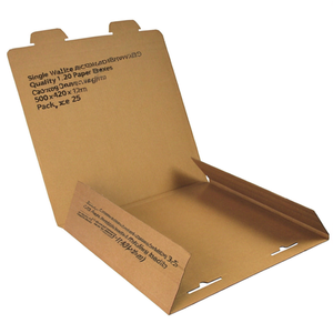Single-Wall Corrugated Brown B3 Quality 1.20 Paper & Media <b>Boxes</b> Calendar Packaging Dimensions 500x420x12mm Pack Size 25 - Product Image 2