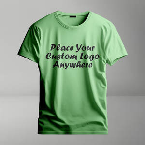 T-shirt en coton personnalisé de haute qualité pour hommes avec option d'impression et design blanc classique à manches courtes pour la vente en gros - Product Image 1