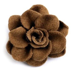 Blossomingelegance งานฝีมือรู้สึกดอกไม้บานเป็นมิตรกับสิ่งแวดล้อมพฤกษศาสตร์สำเนียงสำหรับดอกไม้อมตะของตกแต่งจบการศึกษา - Product Image 3