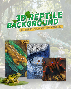 แผ่นรองพื้นสำหรับเลี้ยงกิ้งก่า ขนาด 29x19x9 ซม. ลายหินเหมือนจริง น้ำหนักเบา กันน้ำ ทนทาน ทำจากโฟม EPS 3 มิติ - Product Image 4