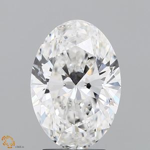 IGI 3.25 ct diamants de laboratoire blancs en vrac diamant de laboratoire ovale E VS1 pour bague de fiançailles ou fabrication de bijoux - Product Image 1