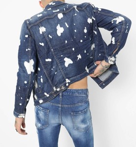 Veste en jean slim à manches longues de conception personnalisée et de qualité exportée veste en jean vintage de style classique pour hommes du Pakistan - Product Image 3