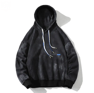 Sudaderas con capucha de gran tamaño personalizadas para hombres, sudaderas de verano con patrón sólido de estilo callejero, lisas en blanco para cumplir con cualquier condición - Product Image 5