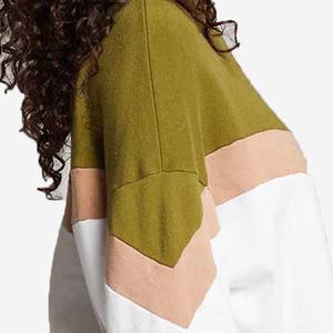 ชุดวอร์มคอลูกเรือสำหรับผู้หญิงชุดวอร์มผ้าคอตตอนเนื้อแห้งเร็วระบายอากาศได้ดีด้านหน้าออกแบบได้ตามต้องการ - Product Image 4