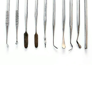 Kit de Herramientas Manuales de Acero Inoxidable para Tallar Cera Dental con Instrumentos Quirúrgicos, Equipo de Laboratorio Dental Reutilizable - Product Image 3