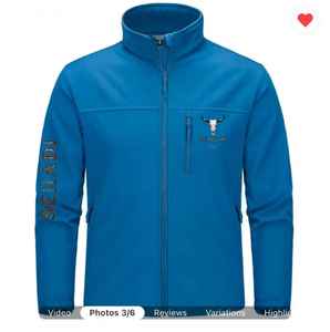 Veste coupe-vent personnalisée bomber de randonnée coupe-vent veste softshell imperméable pour hommes veste de chasse softshell - Product Image 1