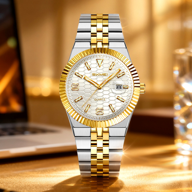 High Quality Luxury Watch OEM/ODM Customized Logo Quartz Watch for Men Stainless Steel Waterproof Wristwatch Factory Wholesale