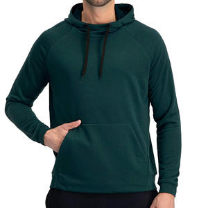 Pull à capuche en éponge épaisse de haute qualité pour hommes, polaire à épaules tombantes, surdimensionné, brodé au printemps - Product Image 1