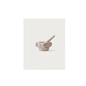 Mortier et pilon en marbre Usine directe Pierre Mortier et pilon Herb & Spice Outils et artisanat naturel - Product Image 1