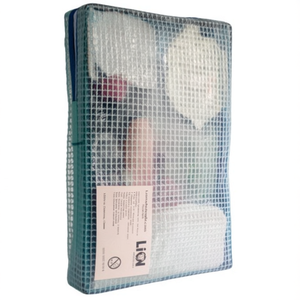 Bulk Lion Wholesale <b>Sewing</b> Kit with Plastic Fabric Scissors Thread Needles Mesh Pouch for Travel Repairs-Size 6-3/8x5x1 - Product Image 1