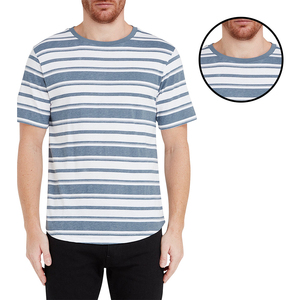 เสื้อแฟชั่นสำหรับผู้ชายเสื้อยืดโลโก้ที่กำหนดเองเสื้อยืดพิมพ์ลายว่างเปล่าเสื้อยืดผู้ชายคุณภาพสูง - Product Image 6