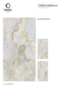 Alpera ONYX กระเบื้องพอร์ซเลนตกแต่งผนังทึบ, 1200*2400มม. ทันสมัย - Product Image 5