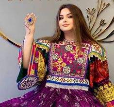 Vestidos Afganos Kuchi de Alta Calidad 100%, Venta al por Mayor de Vestidos Tradicionales Afganos Kuchi de Alta Calidad, Tallas Personalizadas en Grandes Cantidades - Product Image 3