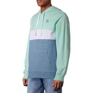 Servicio OEM invierno cálido hombres sudaderas con capucha último diseño con patrón sólido cuello con capucha hecho en Pakistán al por mayor - Product Image 4
