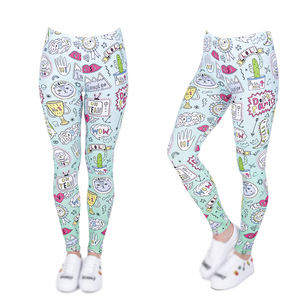 Leggings pour femmes à imprimé papillon, taille mi-haute, confortables, respirants, à séchage rapide, pour le fitness - Product Image 1