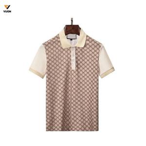 Camisetas de algodón con logotipo personalizado de su empresa, Polo de uniforme corporativo, Polo de golf de negocios con bordado liso en blanco para hombre - Product Image 2