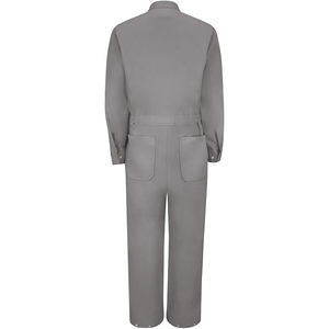 Custom Men's Women's Breathable Woven Jumpsuit Long Sleeves 8 1/2 Twill Zipper Closure Waterproof Fireproof Anti-Heat Protective - Product Image 5