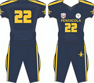 Camisetas Personalizadas de Fútbol Americano |   Uniformes Cosidos y Bordados al por Mayor |   Tallas Grandes Unisex de Alta Calidad para 32 Equipos - Product Image 1