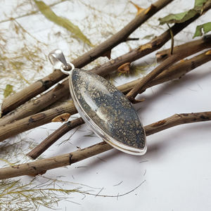 Colgante de Plata de Ley 925 personalizable para mujer, joyería hecha a mano con forma de marquesa con chapado en oro para compromiso - Product Image 4