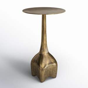 โต๊ะทองเหลืองสุดหรูถูกสร้างขึ้นเพื่อการออกแบบตกแต่งภายในระดับพรีเมียมสะท้อนให้เห็นถึงความสวยงามเหนือกาลเวลาและการตกแต่งเฟอร์นิเจอร์งานฝีมือ - Product Image 4