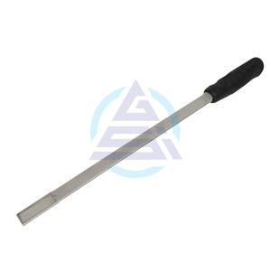 Râpe manuelle rectangulaire à poignée flottante de 20 po (50 cm) à prise fermée pour lames DN225CAR, en acier chirurgical, pour dentisterie équine, vente en gros - Product Image 1