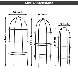 Supports de plantes sans rouille en treillis pour vignes et plantes grimpantes et complètement personnalisés - Product Image 3