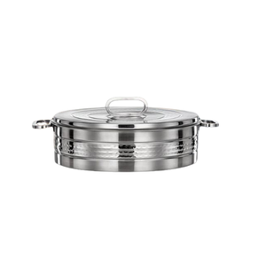 Stainless Steel Soup Stock Pots Silver Tabletop <b>Food</b> <b>Warming</b> Hotpot Multi-function Handles New Design Kitchenware Dishwasher - Product Image 2