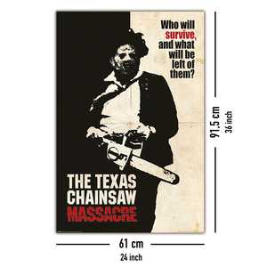Póster moderno de Texas Chainsaw Massacre: ¿Quién sobrevivirá? para decoración de paredes - Product Image 5