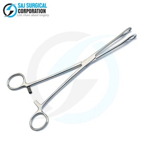Pince de maintien d'éponge Foerster légère idéale pour saisir et maintenir avec précision les éponges chirurgicales et la gaze médicale - Product Image 4