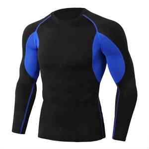 Camiseta Deportiva de Compresión de Manga Larga para Hombre, Secado Rápido, Capa Base, Ropa Deportiva para Gimnasio, Fitness, Entrenamiento y Running - Product Image 6