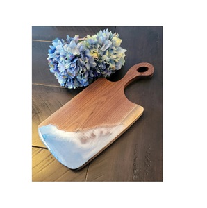 Wholesale Kitchen Resin Cheese <b>Board</b> <b>Wooden</b> Resin Art Chopping <b>Board</b> with <b>Sale</b> Product - Product Image 1