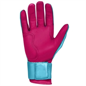 Baseball Batting Gloves Latest design OEM Wholesale <b>Adjustable</b> <b>Strap</b> Hand Protection Sports Leather Equipment Batting Gloves - Product Image 3