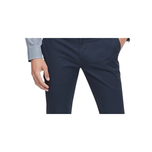 Calvin Klein Chinos da Uomo Raffinati Elasticizzati Slim Fit Blu Oxford Taglia 30X32 Personalizzabili Dritti Antipiega con Cerniera Colorati - Product Image 2