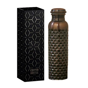 Brique conçue pour une vie durable Bouteille en cuivre disponible avec une boîte faite à la main Durable et fiable pour l'utilisation de cadeaux de retour - Product Image 2