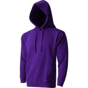<b>Men's</b> Solid Pullover <b>Hoodie</b> Autumn Eco-Friendly Breathable Polyester/Cotton Heavy Blend <b>Fleece</b> Casual Long Sleeve Sweatshirt - Product Image 5