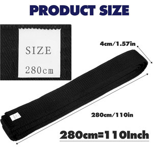 Cinturón de Artes Marciales de Jiu-Jitsu Brasileño de Color Personalizado, Precio al por Mayor, Venta Directa de Fábrica, Cinturón de Jiu-Jitsu Brasileño Personalizado - Product Image 2