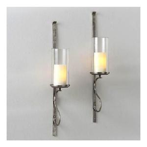 Aplique de Pared de Metal con Acabado en Níquel para Decoración de Pared de Hogar Moderno, Lámpara de Aplique de Pared - Product Image 1