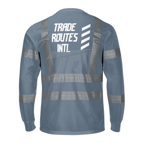 Ensemble de vêtements de travail de qualité supérieure avec logo personnalisé Chemise à bretelles en polyester durable et à boutons Vêtements de sécurité réfléchissants et imperméables à col rond - Product Image 6