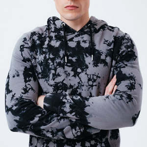 Sweat à capuche délavé à l'acide pour homme, dernière mode, logo personnalisé, sweats à capuche délavés à l'acide pour homme - Product Image 1