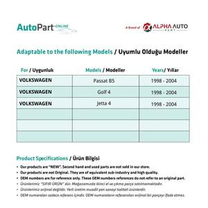 Juego de Cubiertas para Manijas de Puerta y Botones de Ventana para Vw Passat B5, Golf 4, Jetta - Product Image 2