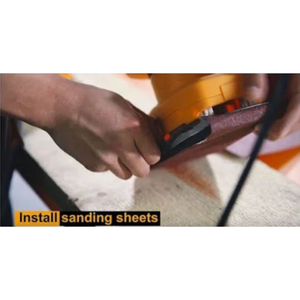 Máy chà nhám quỹ đạo 320 watt với 5 tờ giấy nhám - Product Image 5